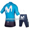 Set Fahrradtrikot + Radhose Kurze 2018 Movistar Team N001 